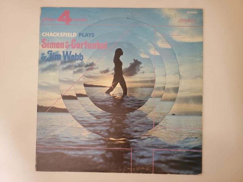 Chacksfield Chacksfield Plays Simon & Garfunkel & Jim Webb vinyl record